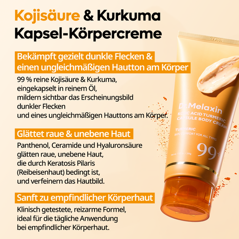 Kojic Acid Turmeric Capsule Body Cream